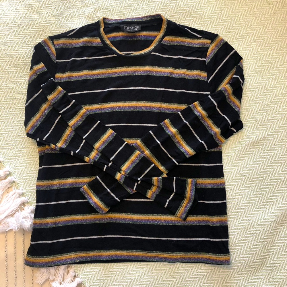 Topshop Striped Top